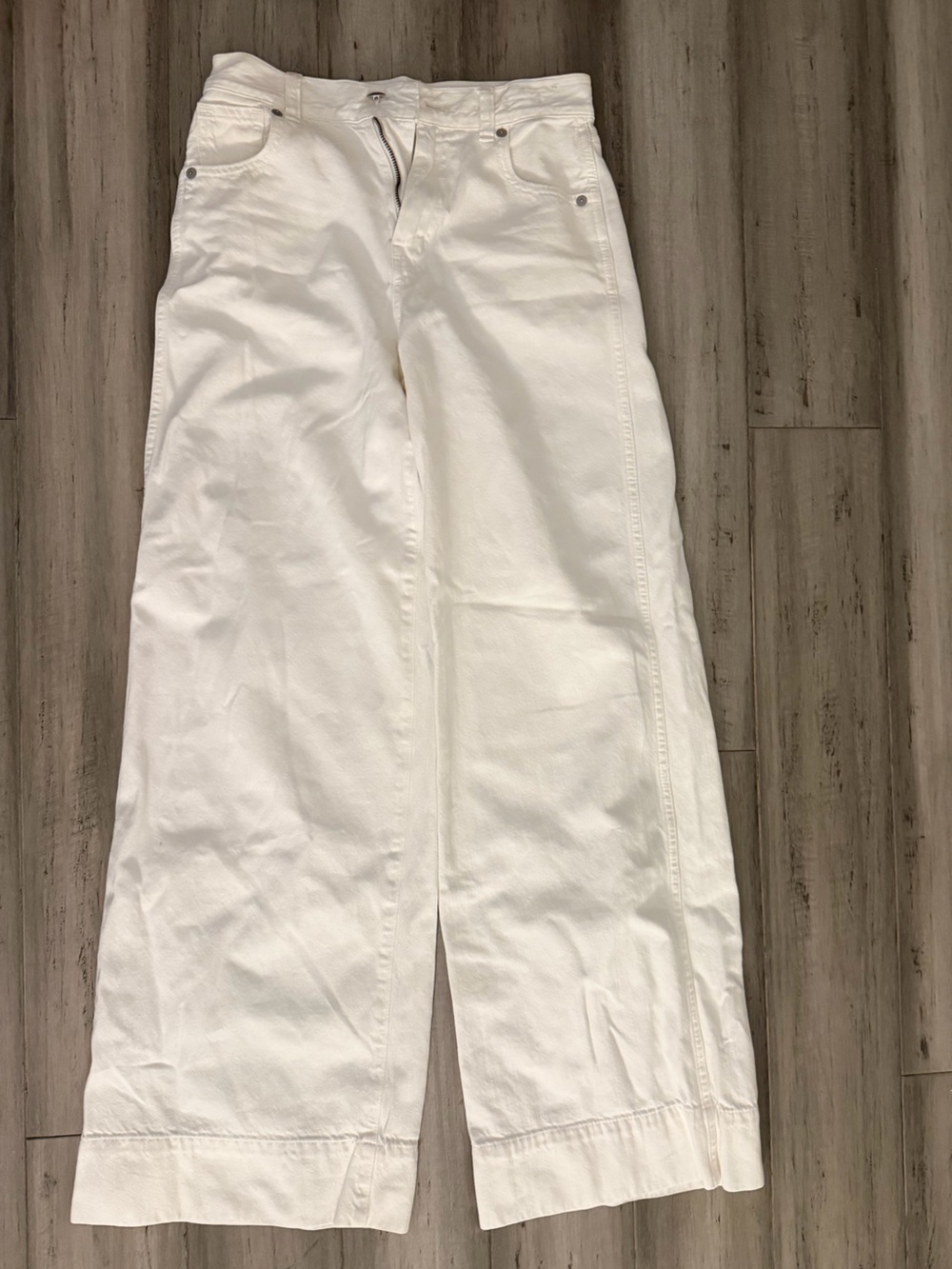 Madewell White Denim Jeans - Clean White